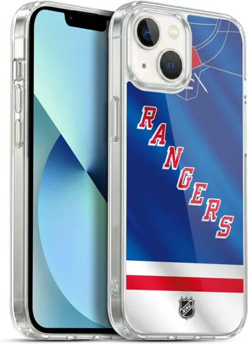 Vista 298 de Head Case Designs Funda de gel suave con licencia oficial de la NHL Camouflage New York Rangers compatible con Apple iPhone 7 Plus/iPhone 8 Plus