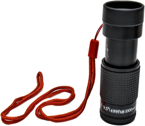 Vista 4 de Monocular de primer plano diseñado para usuarios de baja visión que tienen discapacidad visual. Monoculares de aumento de tamaño mini para visión a