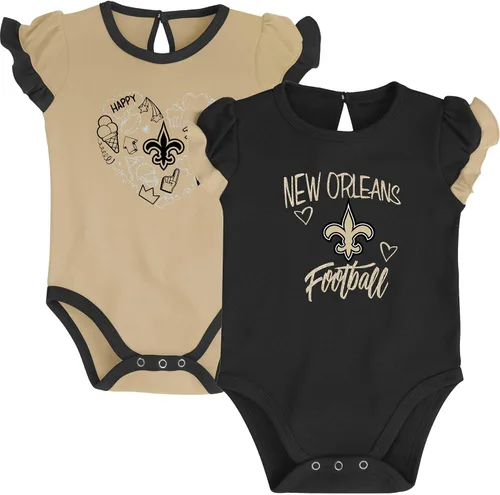 Vista 5 de Outerstuff NFL - Conjunto de 2 piezas para recién nacidos con diseño de enredadera Baltimore Ravens