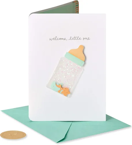 Vista 6 de Tarjeta para Baby Shower - Papyrus (Felices tiempos por delante)