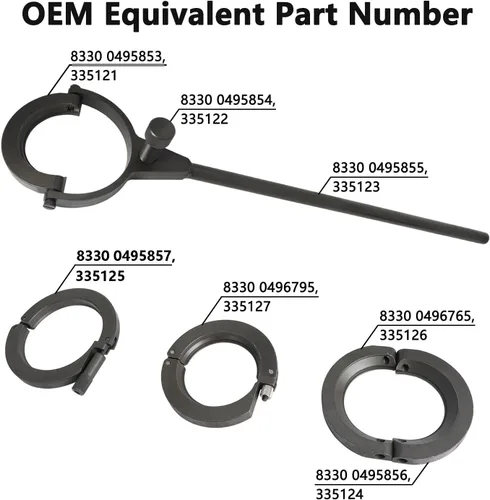 Vista 3 de DPTOOL Kit de Herramienta Removedor Instalador de Eje de Salida del Eje Trasero Herramienta Extractor de Eje de Salida Diferencial Compatible