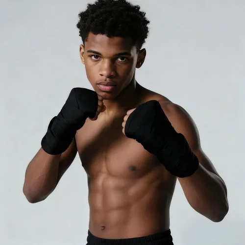 Vista 5 de Paquete de 2 vendas de boxeo para niños, elástico mexicano, vendaje elástico de compresión para muñecas, para MMA, protección de manos para guantes