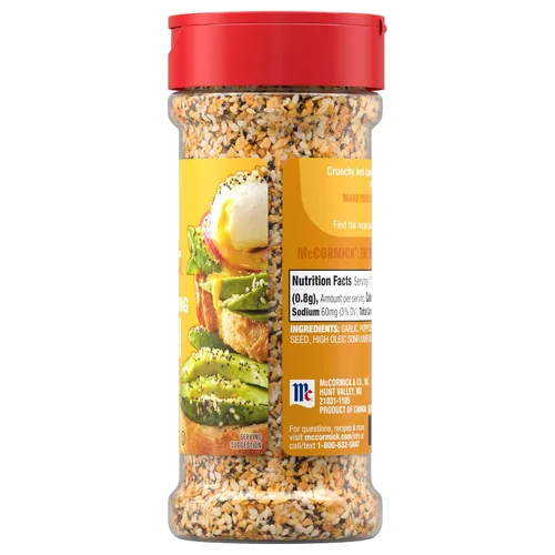 Vista 13 de Condimento multiusos McCormick Everything Bagel