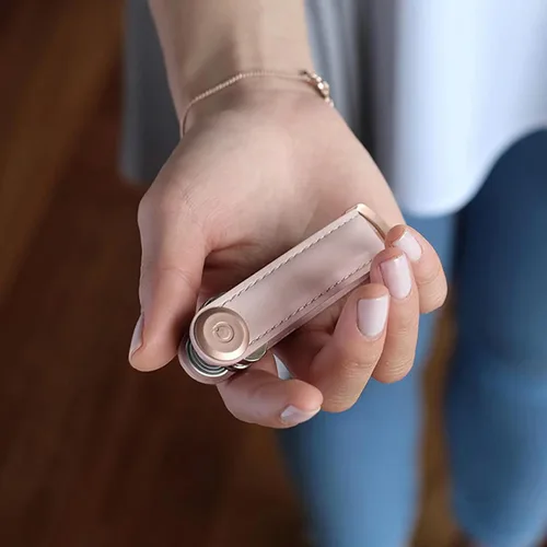 Vista 14 de Orbitkey 2 llavero de cuero de primera calidad. 0