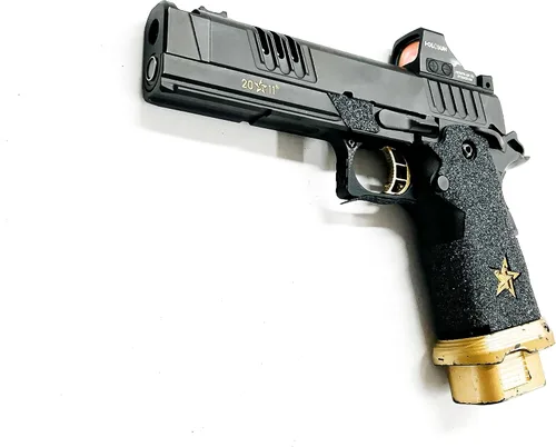Vista 2 de Handleitgrips Cinta de agarre de pistola para Staccato XC y XL (material de papel de arena)