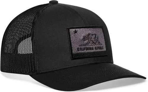 Vista 42 de HAKA Gorra de béisbol unisex con diseño de bandera del estado Gorra de béisbol de malla de camionero
