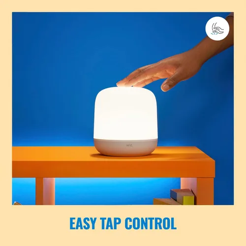Vista 6 de WiZ Connected Hero v2 - Lámpara de mesa portátil inteligente, habilitada para WiFi, 16 millones de colores, compatible con Alexa y Google Home