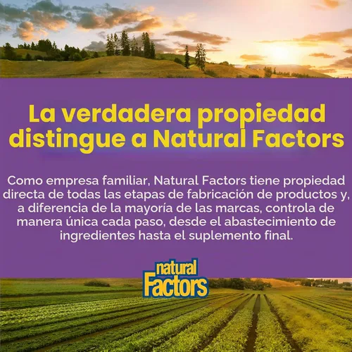 Vista 7 de Natural Factors Pharma GABA, Calma, Relajación y Enfoque*, 60 Cápsulas