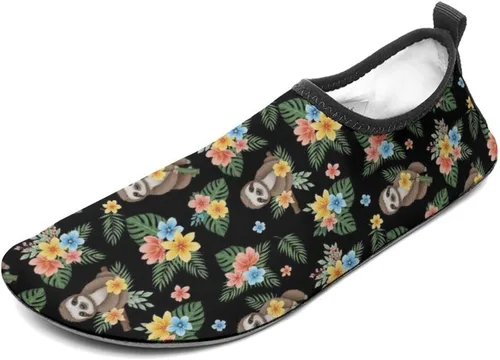 Vista 23 de Zapatos acuáticos descalzos para yoga, calcetines de secado rápido