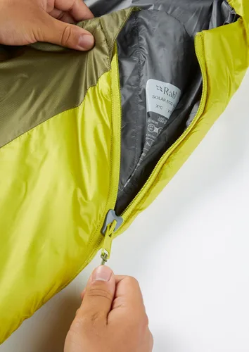 Vista 9 de Rab Saco de dormir reciclado sintético solar Eco de la momia para acampar y mochilero