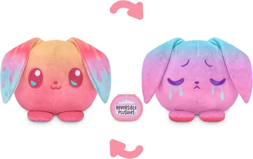 Vista 3 de TeeTurtle - Peluche reversible de hongos místicos de 4 pulgadas