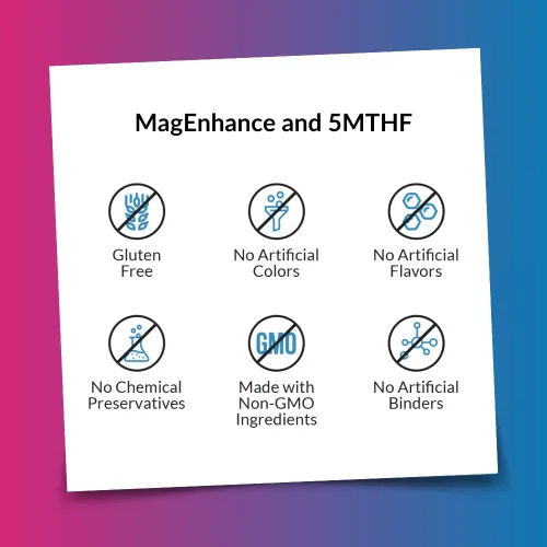 Vista 7 de Intelligent Labs Paquete 2 en 1 de suplemento MagEnhance (con L-treonato de magnesio, glicinato y taurato) y 5 MG 5-MTHF metilfolato como ácido