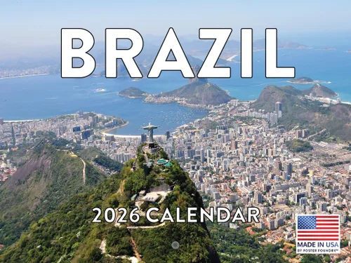 Vista 53 de Calendario Argentina 2026 Calendario mensual de pared de 12 meses Fabricado en Estados Unidos