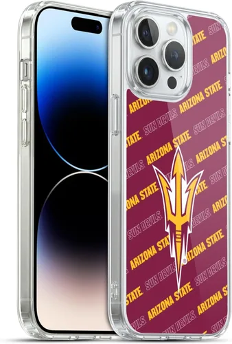 Vista 52 de Head Case Designs Funda de gel ASU Camou con licencia oficial de la Universidad Estatal de Arizona [protección de grado militar] compatible