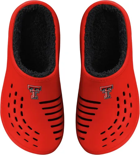 Vista 15 de FOCO Men's NCAA Sherpa Lined Big Logo Clog