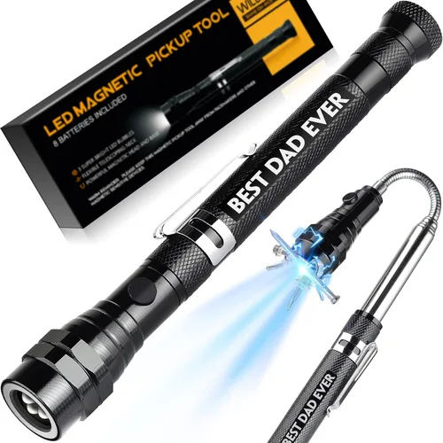 Vista 10 de Regalos para Hermano - Herramienta de Captura Magnética con LED, EL MEJOR HERMANO DE TODOS - Regalos de Cumpleaños para Hermano, Regalos de Hermana
