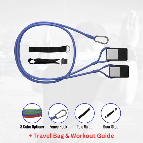 Vista 3 de BB Bands Bandas de resistencia para béisbol y sóftbol - Bandas de entrenamiento de fuerza para el brazo, equipo de acondicionamiento