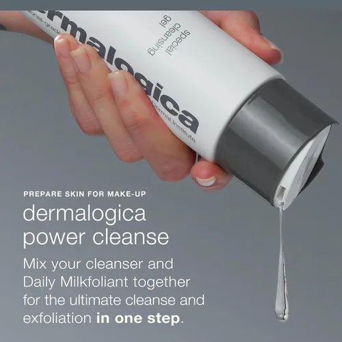 Vista 7 de Dermalogica Daily Milkfoliant, exfoliante facial, exfoliante en polvo con AHA y BHA, calmante, pule e hidrata la piel, a base de avena, producto