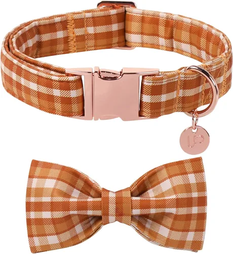 Vista 41 de Collar patriótico para perro con pajarita, collar de perro con lazo del 4 de julio, collar de bandera estadounidense para cachorros, machos