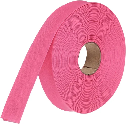 Vista 66 de MECCANIXITY Cinta al bies de doble pliegue de 1 pulgada, cinta al bies de poliéster continua a granel para coser, costura, acolchado, dobladillo