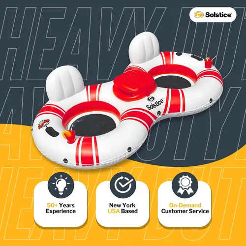 Vista 7 de Solstice Inflatable Tube Float
