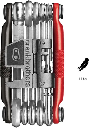 Vista 3 de Crankbrothers Multi Tool M 17 Negro Mate Rojo equipo de ciclismo