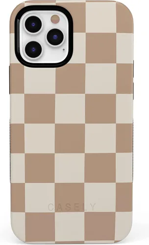 Vista 66 de Casely Funda para iPhone 12 Pro Max Always Vibing Retro Diseño protector audaz Diseño compatible con MagSafe