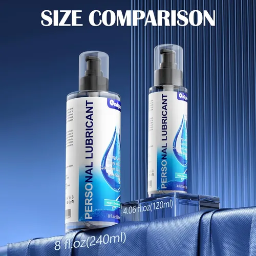 Vista 3 de Lubricante a base de agua, lubricante personal que ayuda a mejorar la intimidad para el placer sexual de larga duración para mujeres, hombres