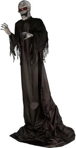 Vista 4 de Spirit Halloween 8 Ft 9 In Mr. Dark Animatronic
