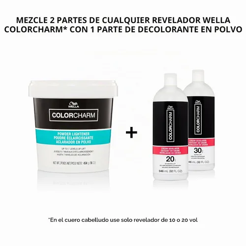 Vista 5 de COLORCHARM Cream Hair Color Developers For Activating Color, Highlighting