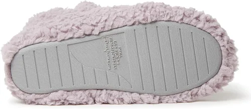 Vista 11 de Dearfoams Pantuflas Chelsea de sherpa de imitación para interiores