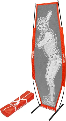 Vista 7 de GoSports Baseball & Softball Xtraman Dummy Batter Pitching Training Mannequin - Practice Pitching Aid for Improved Accuracy and Safety