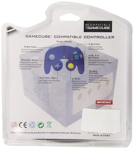 Vista 2 de Generic Orange Spice Controller Pad for Gamecube and Wii