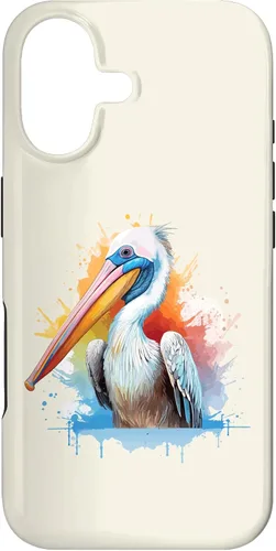 Vista 32 de iPhone 12/12 Pro Pelican Retrato de acuarela - Estuche para amantes de la naturaleza