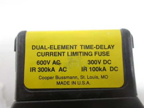 Vista 5 de Autobús, Cubo Fusible TCF30 Dual-Elemento de Tiempo de Retardo de Corriente Limitadora Fusible T58286