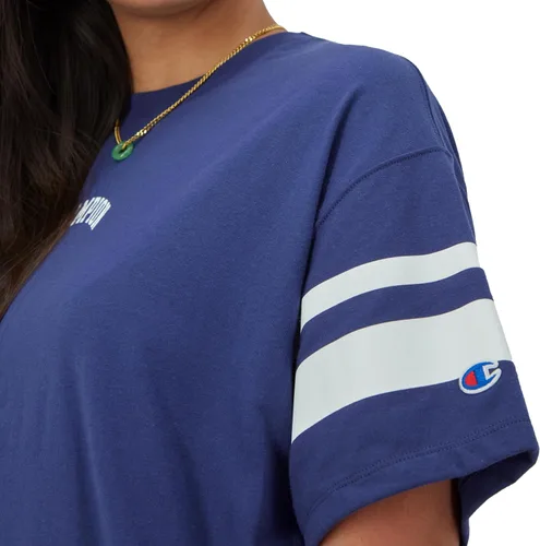 Vista 4 de Champion Camiseta de mujer, camiseta clásica de gran tamaño, suave y cómoda para mujer