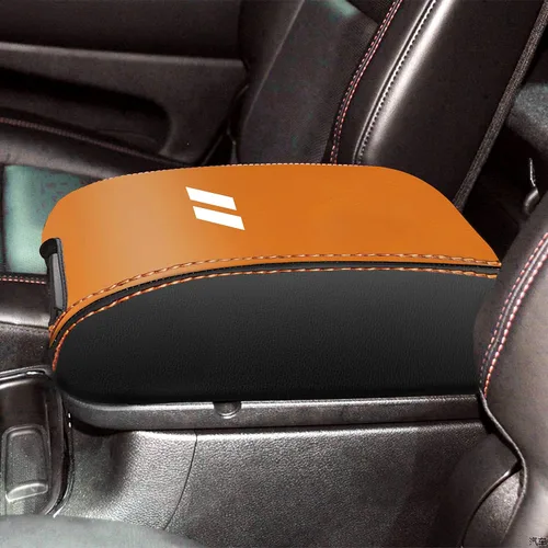 Vista 43 de YOSRTER Accesorios para Dodge Durango 2011-2018 2019 2020 Funda para reposabrazos de consola central, caja interior, decoración de reposabrazos