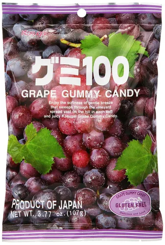 Vista 25 de Kasugai Fruit Assort - Caramelos de gomitas de 3.59 onzas (paquete de 3)