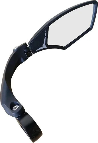 Vista 3 de Hafny Nuevo espejo de bicicleta para manillar, HD resistente a explosiones, cristal transparente seguro, espejo retrovisor giratorio ajustable