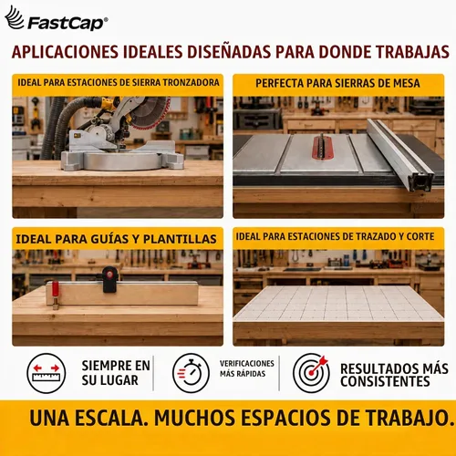Vista 4 de FastCap ProCarpenter - Cintas métricas y adhesivas estándar, 16 pies