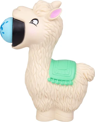 Vista 3 de Hog Wild Juguete de bola de llama para reventar, incluye 4 bolas de espuma suave, bolas de aire para apretar para reventar de hasta 20 pies, seguro