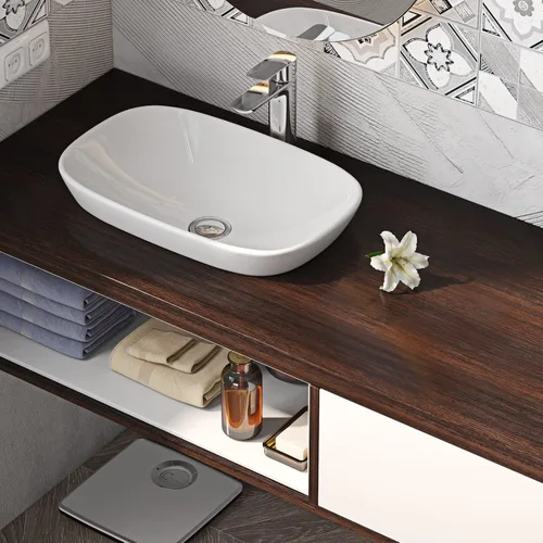 Vista 3 de FunStick Papel adhesivo de madera de nogal marrón para armarios, encimeras, papel tapiz de madera impermeable, papel de contacto de grano de madera