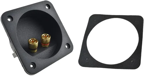 Vista 8 de Hahiyo Caja de altavoz redonda de 2.953 in de diámetro Soporte de copa de terminal de presión de sonido más alta Menos resonancia Conecte