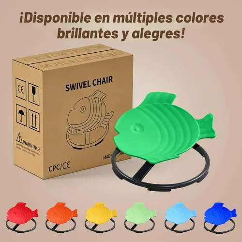 Vista 9 de Sensory Spinning Chair for Autistic Kids, Autism Sensory Products Verde oscuro