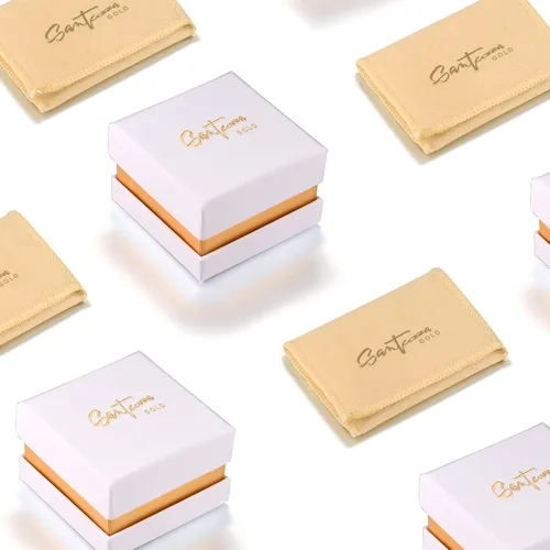 Vista 7 de Santuzza Anillo de diamante genuino de flor esmaltada de oro sólido amarillo de 10 quilates para mujer