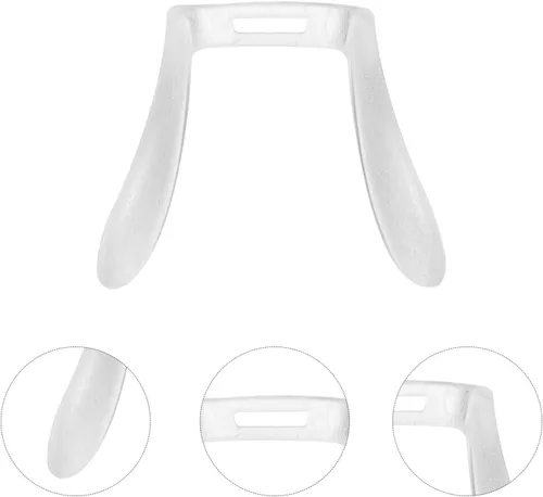 Vista 8 de GLEAVI 3Pcs Replaceable Glasses Nose Pads Comfortable Non-Slip Eyeglass Nose Cushions for Sunglasses and Optical Frames 0.90X0.86X0.31In