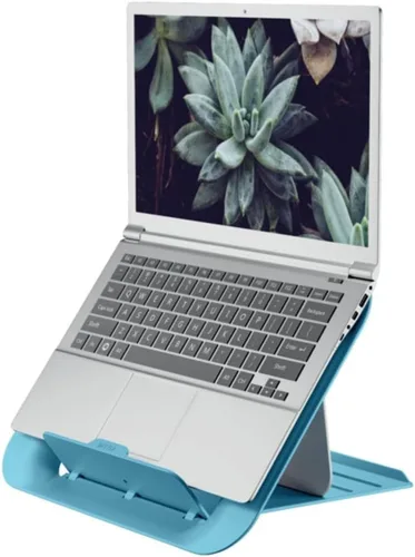 Vista 4 de L: Ergo - Soporte ajustable para portátil, color azul tranquilo