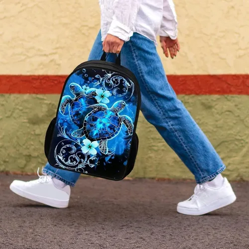 Vista 105 de HUGS IDEA Los animales frescos 3D niños escuela libro bolsa niños impresión mochilas, Baloncesto, Moderno