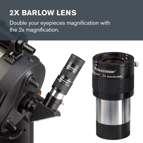 Vista 3 de Celestron Kit de accesorios para oculares, Barlow y telescopio de filtro