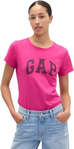Vista 7 de Gap Camiseta clásica con logotipo para mujer Fresas Blancas